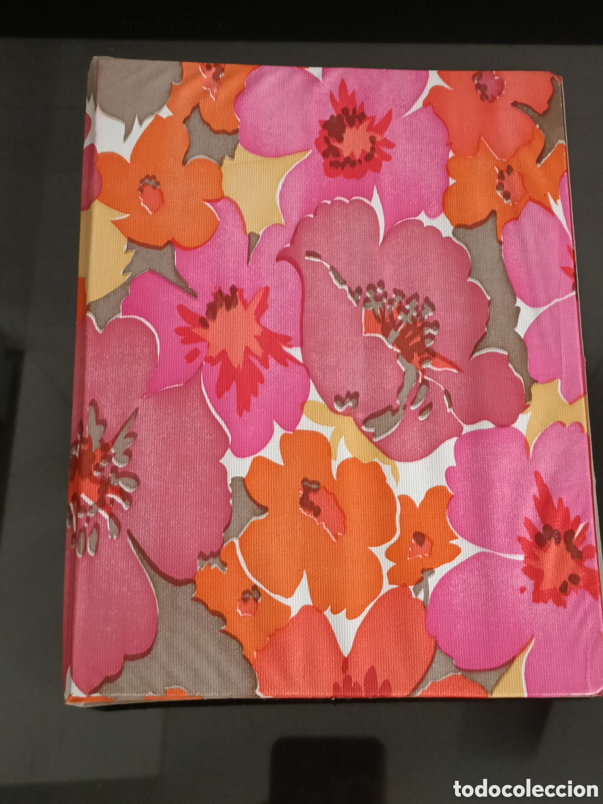 Outros artigos de papel: Vintage Archivador A5 imitaci&oacute;n tela