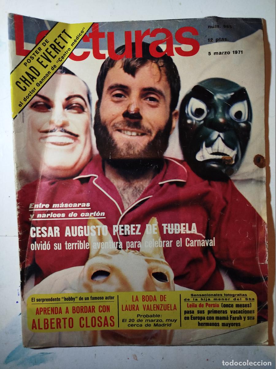 Otros Art&iacute;culos de Coleccionismo en Papel: Revista Lecturas a&ntilde;os 70