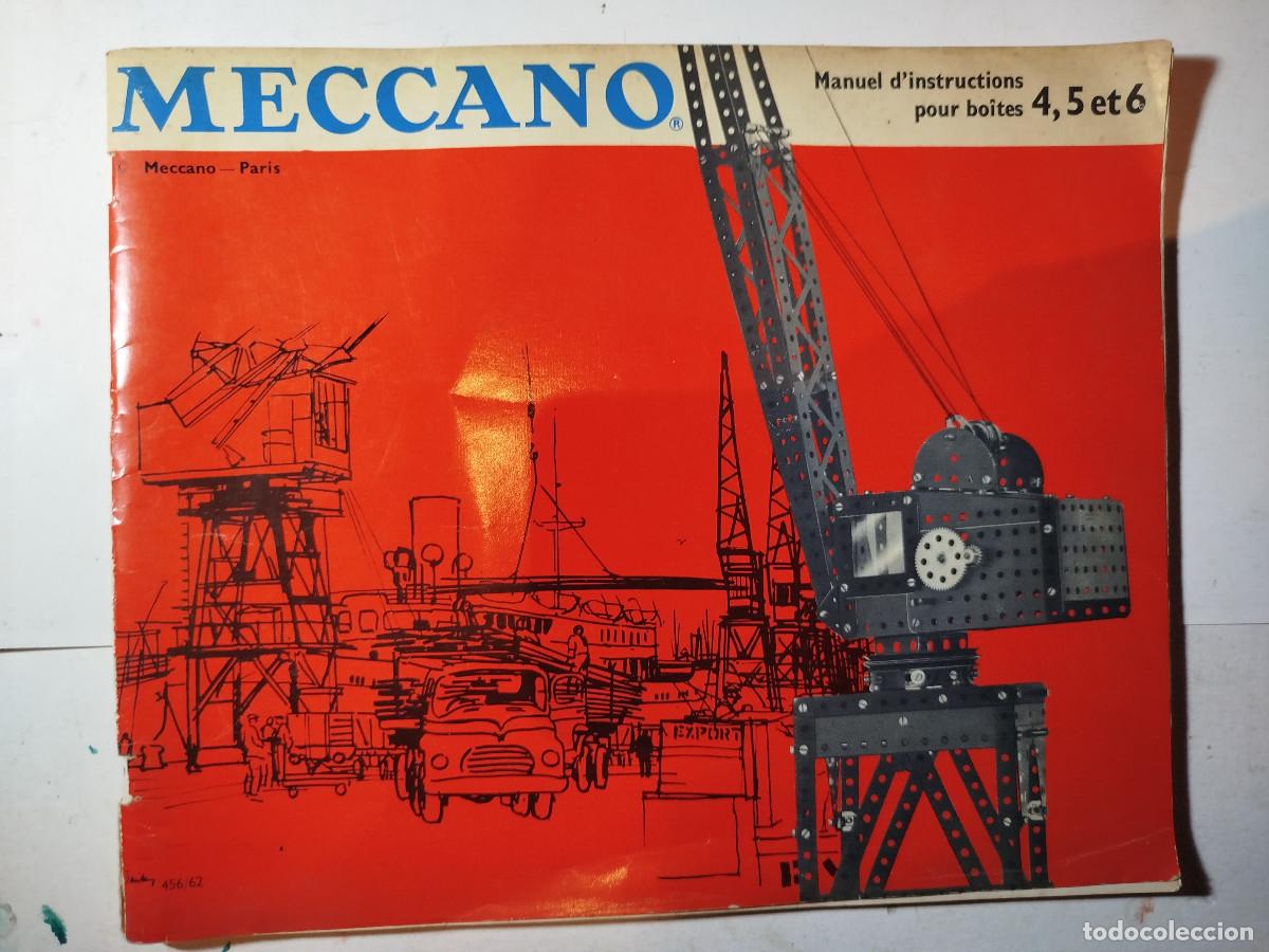 Otros Art&iacute;culos de Coleccionismo en Papel: Libreto instrucciones Meccano