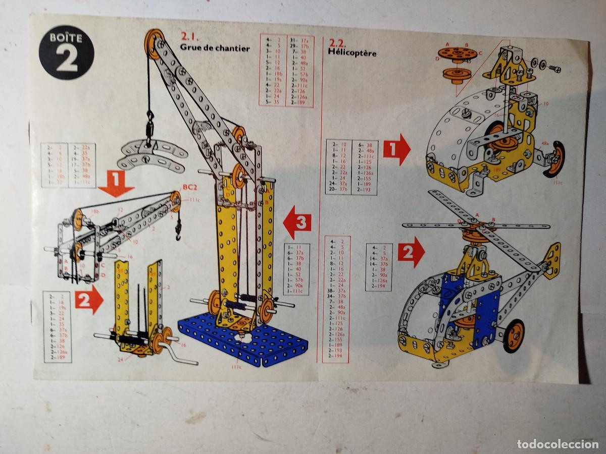 Otros Art&iacute;culos de Coleccionismo en Papel: Libreto instrucciones Meccano