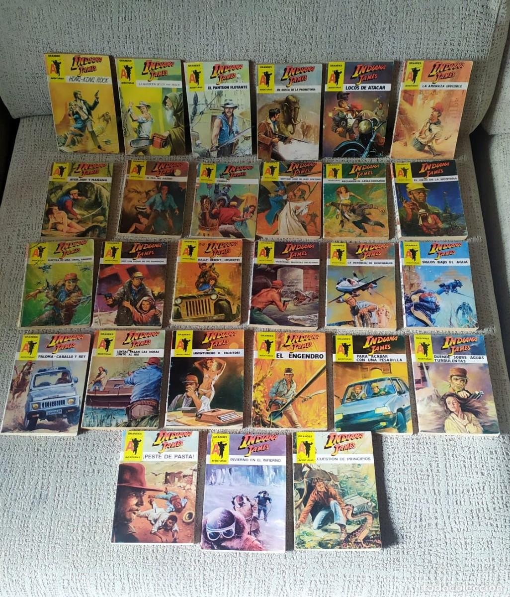 Otros Art&iacute;culos de Coleccionismo en Papel: Indiana James - Lote de 27 n&uacute;meros de la serie Astri Aventuras