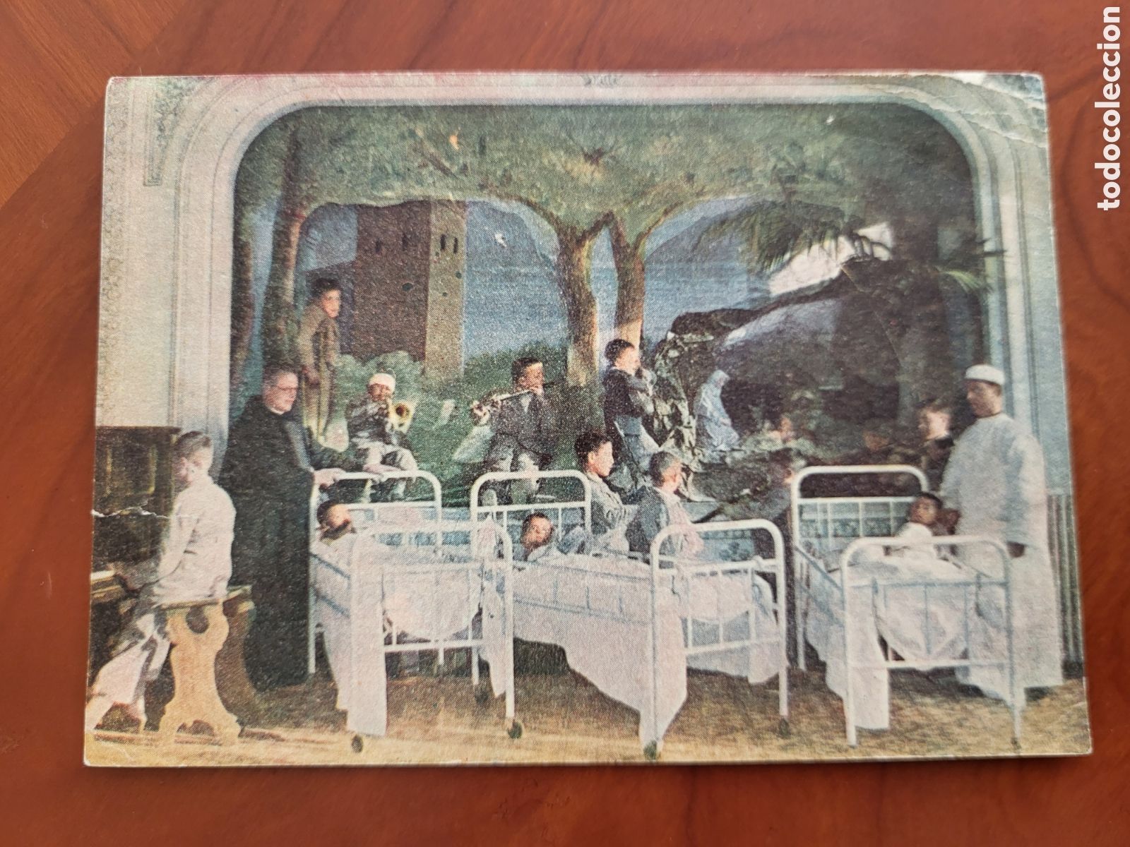 Otros Art&iacute;culos de Coleccionismo en Papel: HOSPITAL ASILO DE SAN RAFAEL FELICITACION NAVIDE&Ntilde;A NAVIDAD MADRID