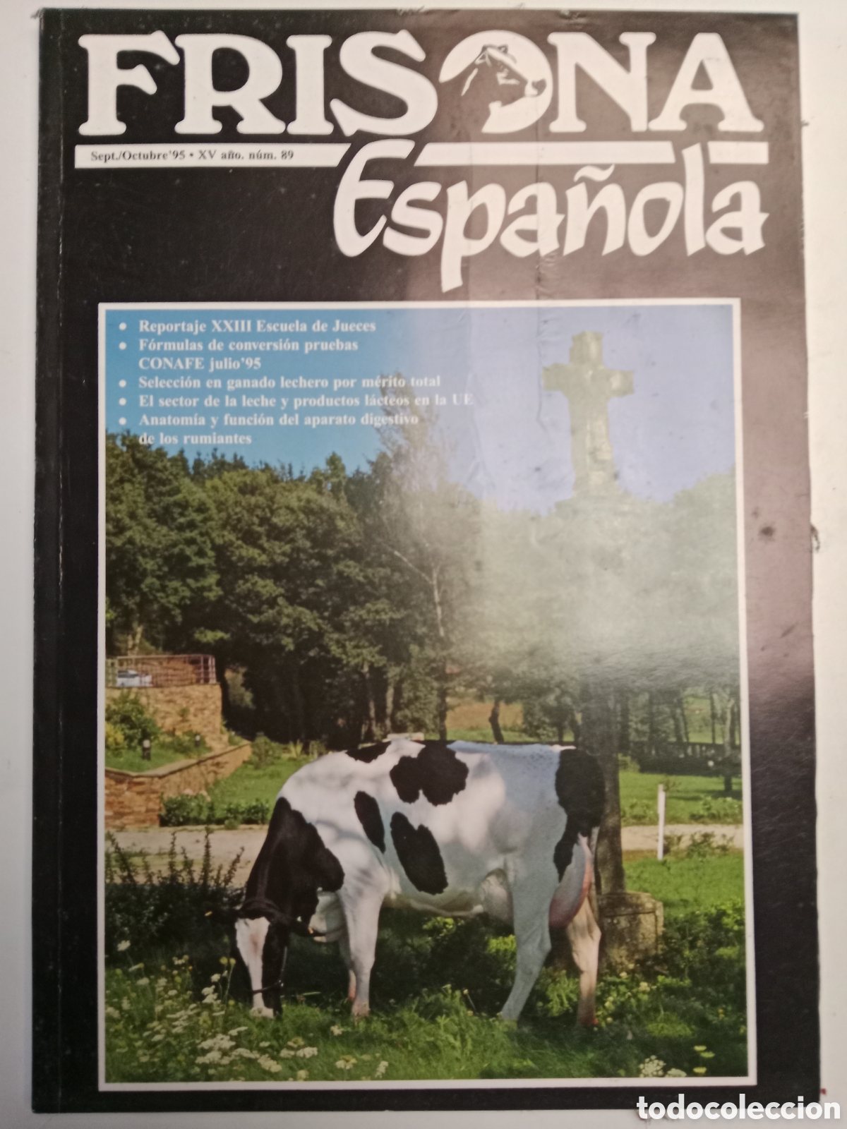 Otros Art&iacute;culos de Coleccionismo en Papel: Revista frisona espa&ntilde;ola n. 89 de 1995 ganader&iacute;a vacas