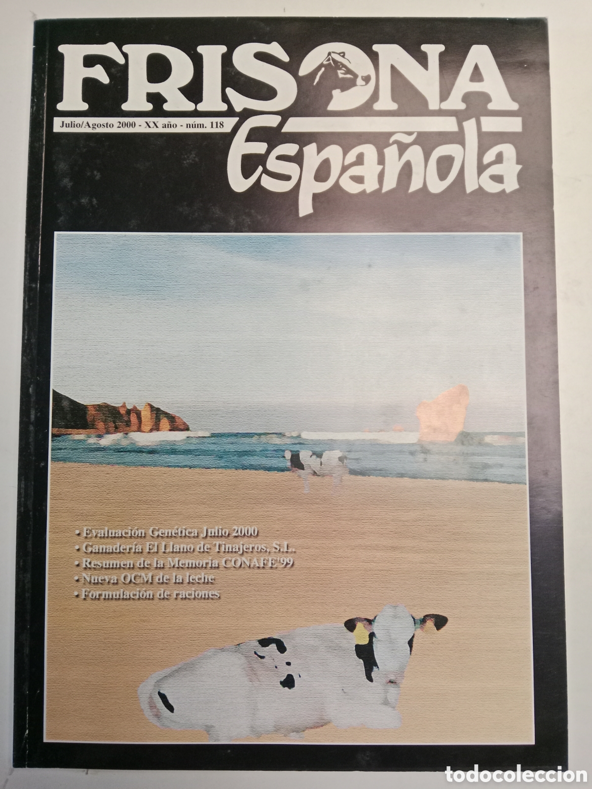 Otros Art&iacute;culos de Coleccionismo en Papel: Revista frisona espa&ntilde;ola n. 118 de 2000 ganader&iacute;a vacas