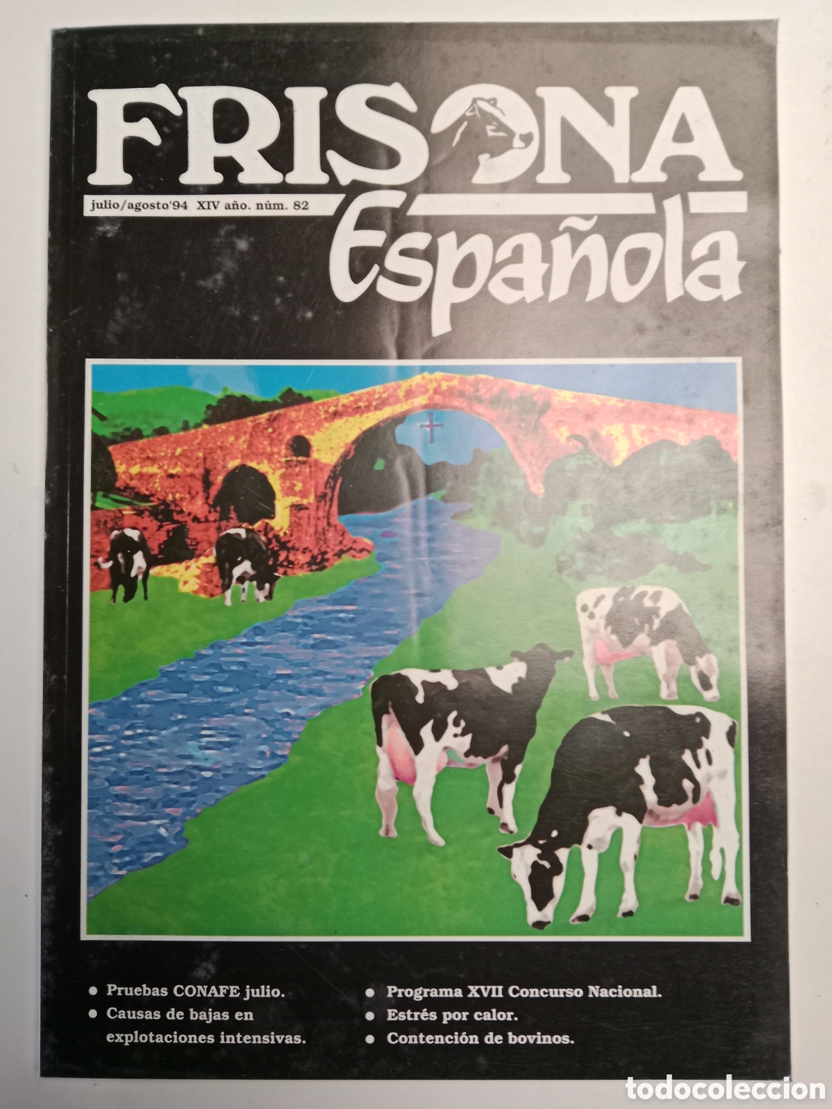 Sammelleidenschaft Andere Papierartikel: Revista frisona espa&ntilde;ola n. 82 de 1994 ganader&iacute;a vacas