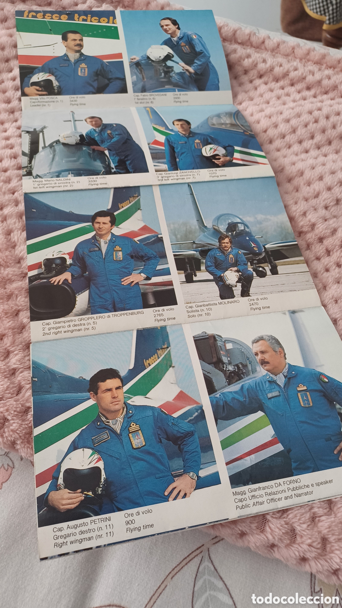 Otros Art&iacute;culos de Coleccionismo en Papel: Desplegable Frecce Tricolore
