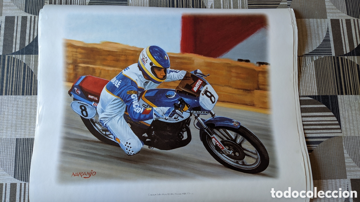 Otros Art&iacute;culos de Coleccionismo en Papel: 14 l&aacute;minas Alex Crivill&eacute; y Automobilismo