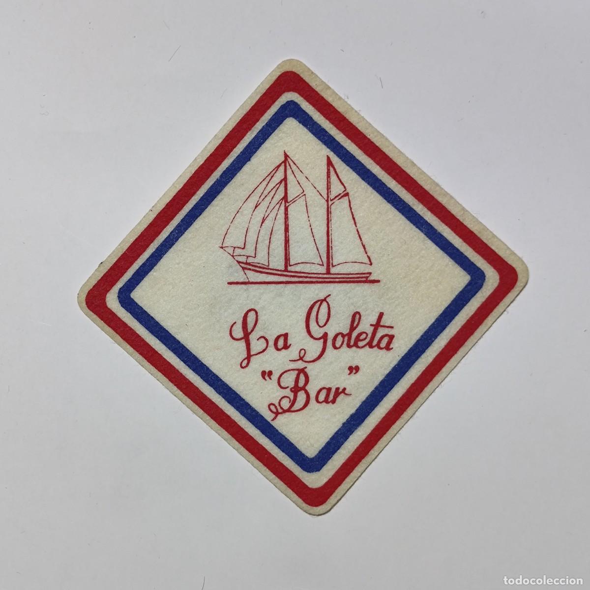 Otros Art&iacute;culos de Coleccionismo en Papel: POSAVASOS - 1983 - GIPUZKOA SAN SEBASTIAN DONOSTIA ? - LA GOLETA - BARCO