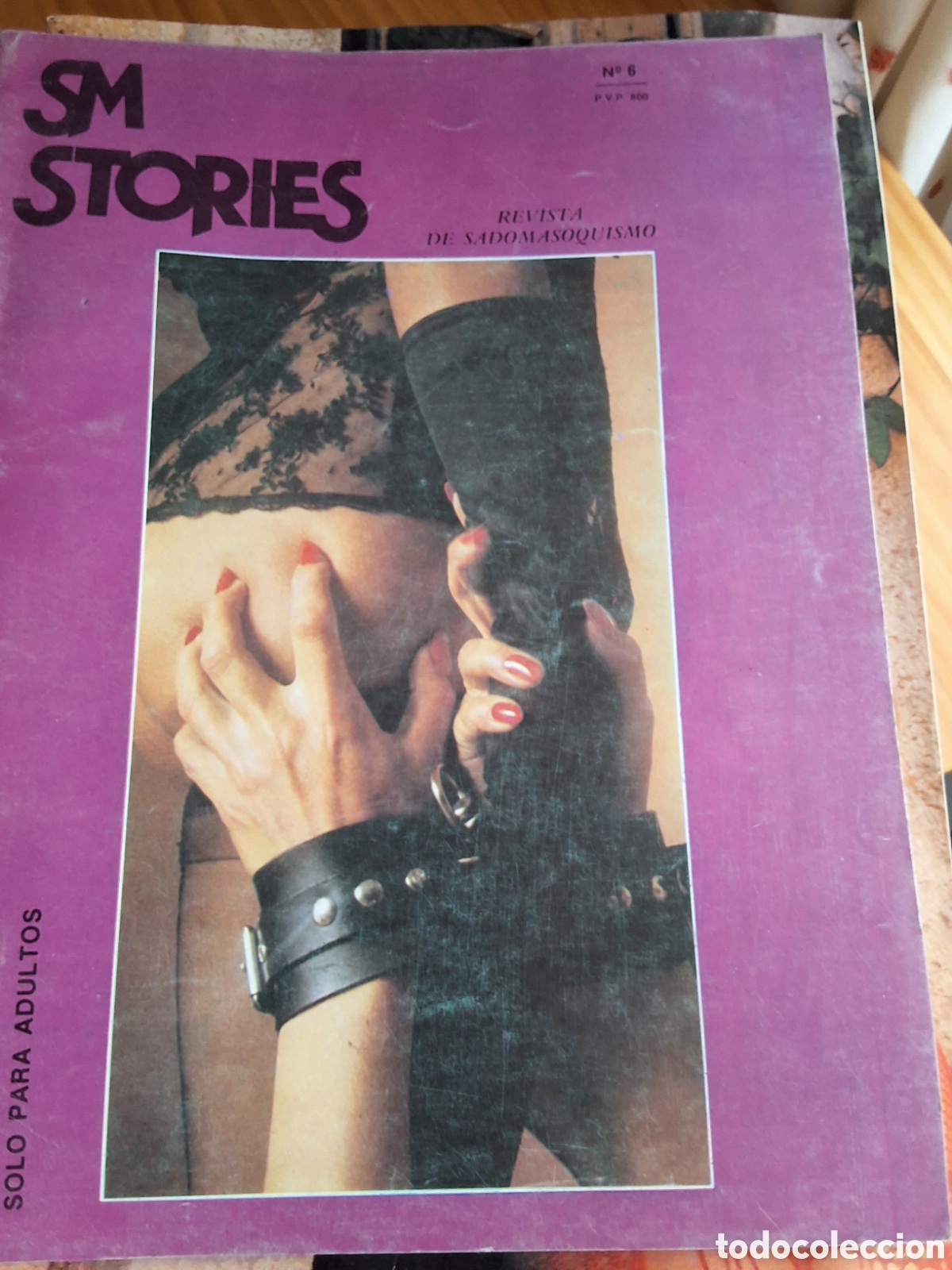 Otros Art&iacute;culos de Coleccionismo en Papel: SM stories revista sadomasoquista para adultos n&uacute;mero 6 a&ntilde;o 1983