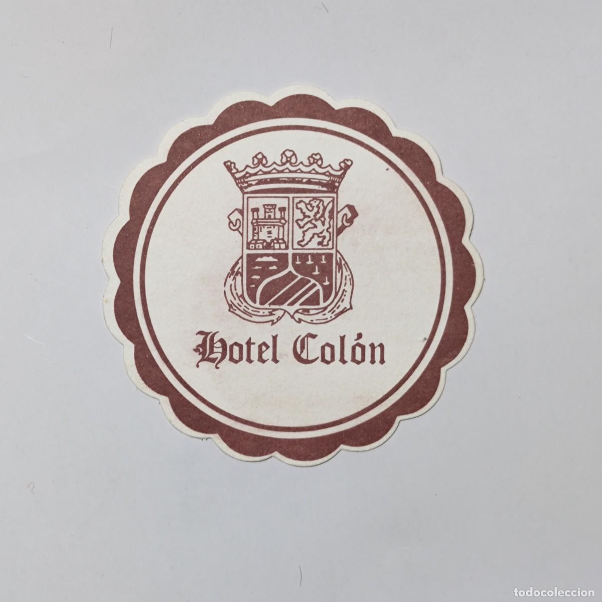Otros Art&iacute;culos de Coleccionismo en Papel: POSAVASOS - BARCELONA - HOTEL COLON - HERALDICA