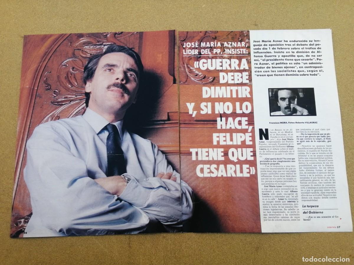 Otros Art&iacute;culos de Coleccionismo en Papel: REPORTAJE. JOSE MARIA AZNAR