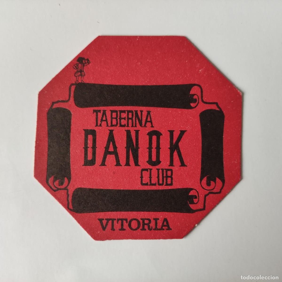 Otros Art&iacute;culos de Coleccionismo en Papel: POSAVASOS - ALAVA VITORIA - TABERNA DANOK CLUB