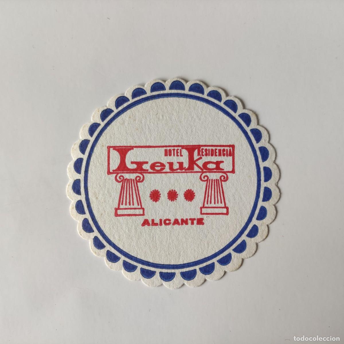 Otros Art&iacute;culos de Coleccionismo en Papel: POSAVASOS - ALICANTE - HOTEL RESIDENCIA LEUKA