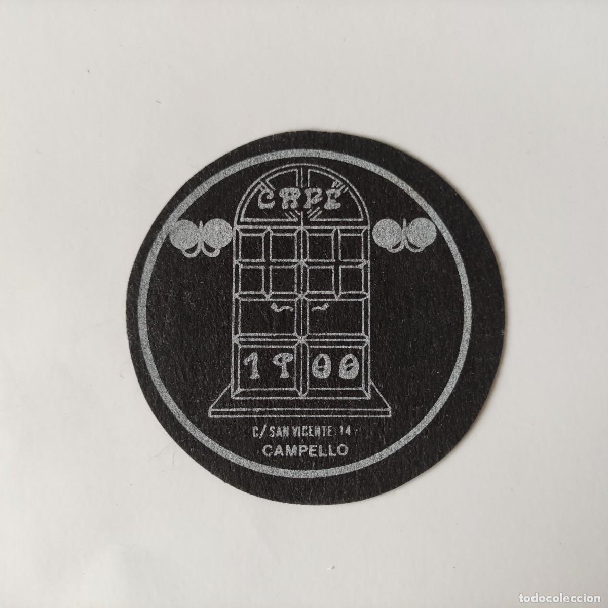 Otros Art&iacute;culos de Coleccionismo en Papel: POSAVASOS - ALICANTE CAMPELLO - CAFE 1900