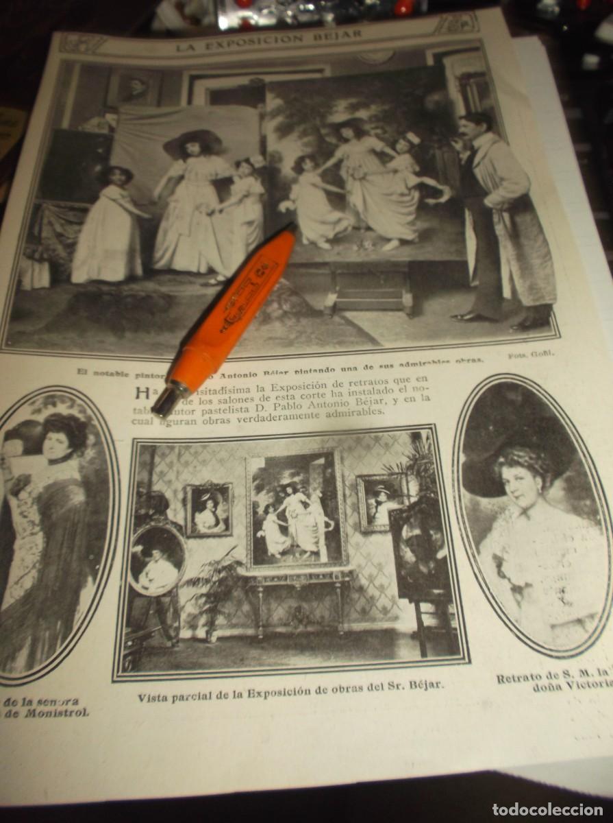 Otros Art&iacute;culos de Coleccionismo en Papel: RECORTE A&Ntilde;O 1929(MADRID)LA EXPOSICI&Oacute;N B&Eacute;JAR ,D.PABLO A. B&Eacute;JAR / EL VIAJE DE LA MISION ESPA&Ntilde;OLA