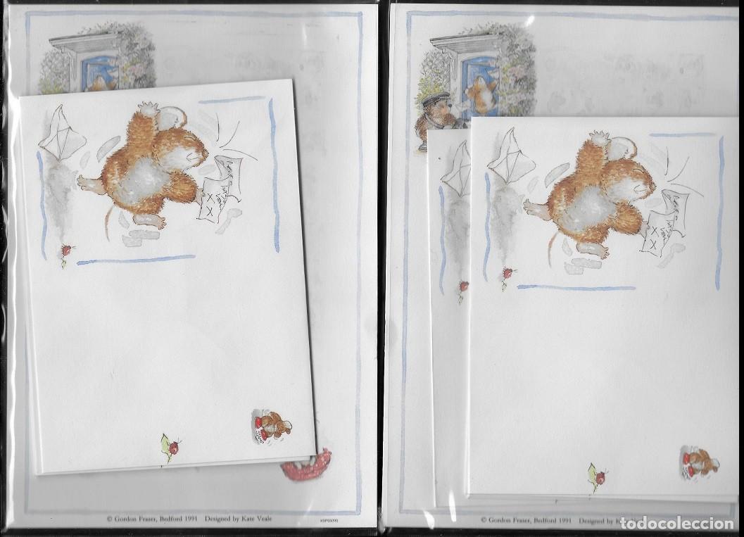 Otros Art&iacute;culos de Coleccionismo en Papel: 7351N - SET DE 10 SOBRES Y 10 DE PAPEL DE CARTAS DE KATE VEALE - GORDON FRASER 1991- KSP03(K6)