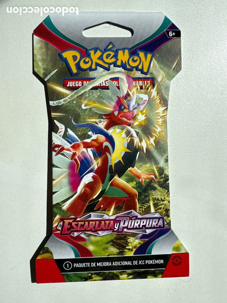 Otros Art&iacute;culos de Coleccionismo en Papel: Blister de cartas pokemon de 2023 VAC&Iacute;O