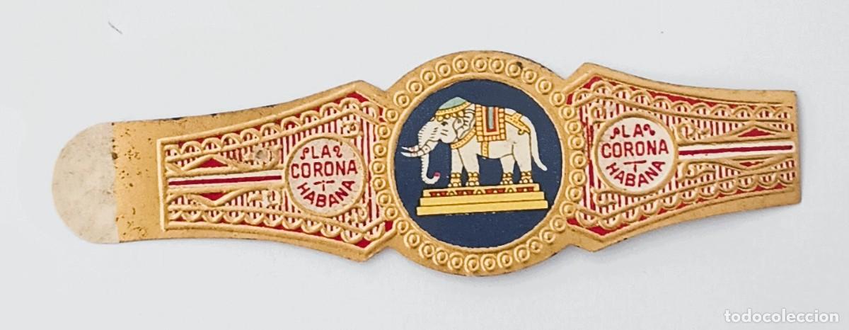 Collectionnisme Papier divers: Chinchal, Cigar Band, Antigua Vitola de Coleccion, LA CORONA (ELEFANTE), A509
