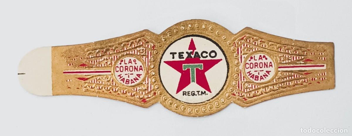 Otros Art&iacute;culos de Coleccionismo en Papel: Chinchal, Cigar Band, Antigua Vitola de Coleccion, LA CORONA - TEXACO, A518