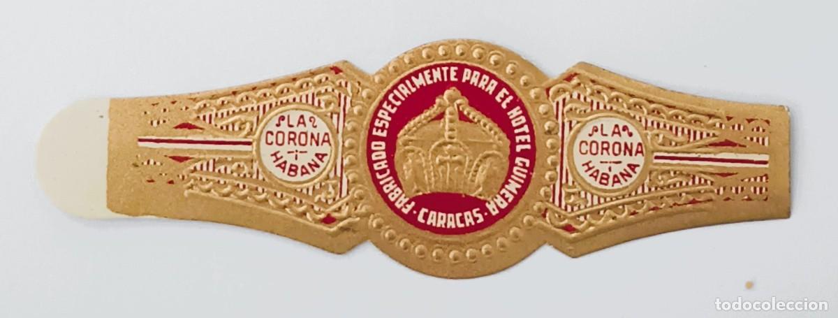 Otros Art&iacute;culos de Coleccionismo en Papel: Chinchal, Cigar Band, Antigua Vitola de Coleccion, LA CORONA - FABRICADO PARA ..., A519
