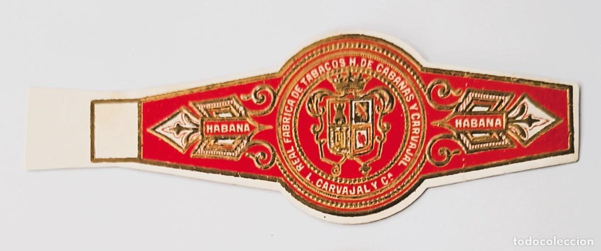 Otros Art&iacute;culos de Coleccionismo en Papel: Chinchal, Cigar Band, Antigua Vitola de Coleccion, CABA&Ntilde;AS - ESCUDO, A529