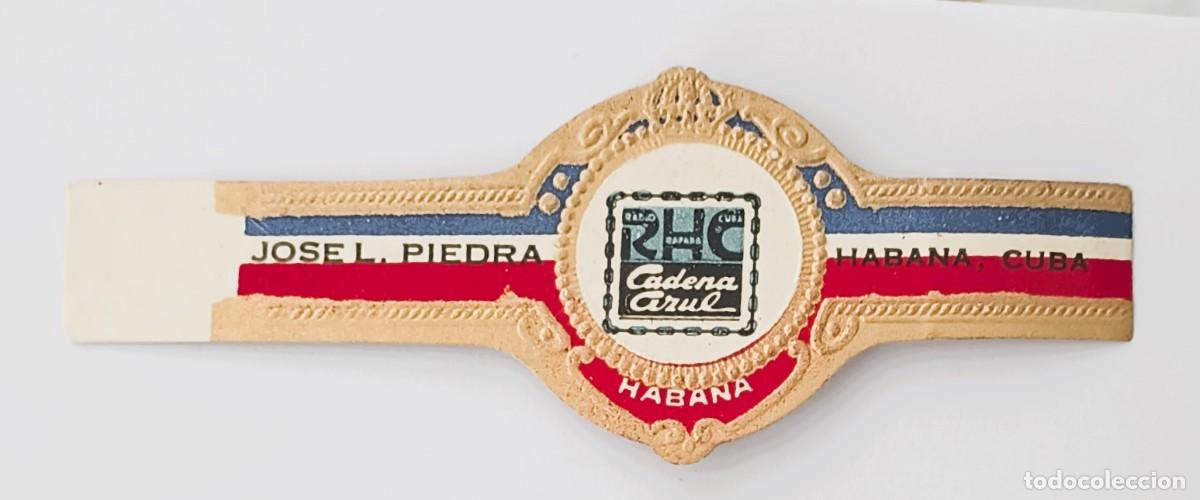 Otros Art&iacute;culos de Coleccionismo en Papel: Chinchal, Cigar Band, Antigua Vitola de Coleccion, JOSE L. PIEDRA - CADENA AZUL, A535