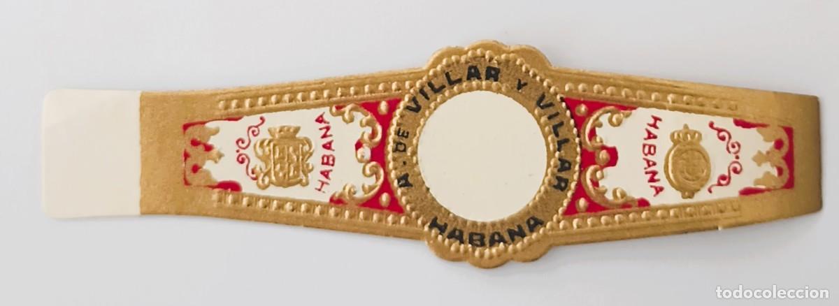 Otros Art&iacute;culos de Coleccionismo en Papel: Chinchal, Cigar Band, Antigua Vitola de Coleccion, VILLAR Y VILLAR - CENTRO BLANCO, A540