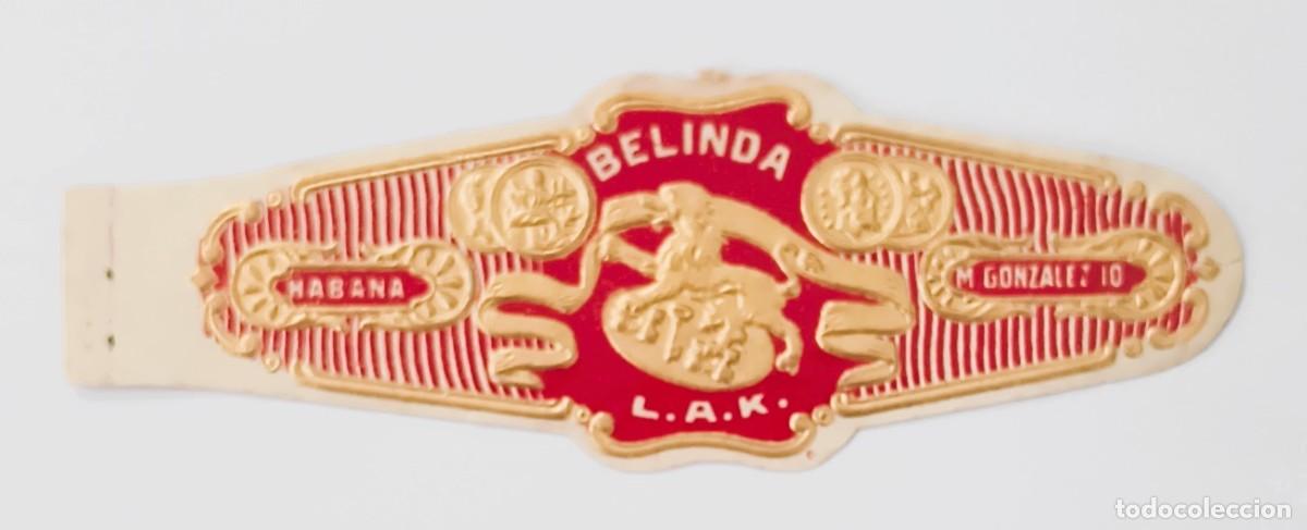 Otros Art&iacute;culos de Coleccionismo en Papel: Chinchal, Cigar Band, Antigua Vitola de Coleccion, BELINDA - L. A. K., A544