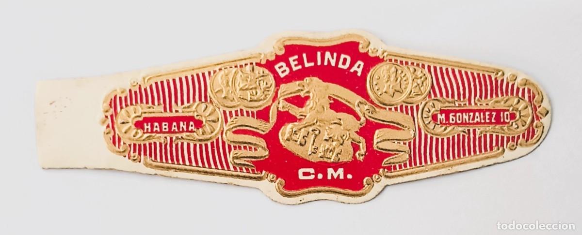 Otros Art&iacute;culos de Coleccionismo en Papel: Chinchal, Cigar Band, Antigua Vitola de Coleccion, BELINDA - C. M., A547
