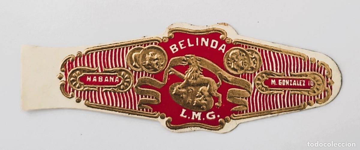 Otros Art&iacute;culos de Coleccionismo en Papel: Chinchal, Cigar Band, Antigua Vitola de Coleccion, BELINDA - L. M. G., A549