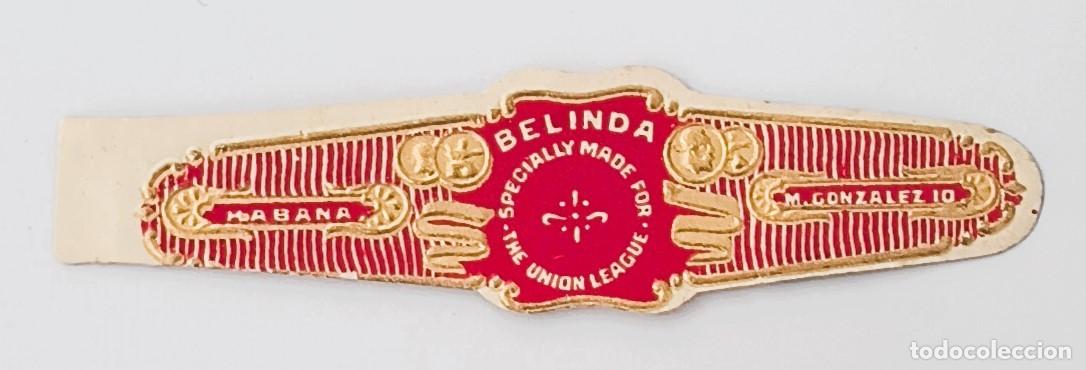 Otros Art&iacute;culos de Coleccionismo en Papel: Chinchal, Cigar Band, Antigua Vitola de Coleccion, BELINDA (3), A551