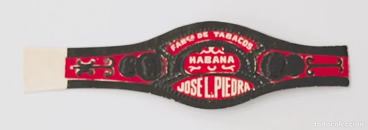 Altri oggetti di carta: Chinchal, Cigar Band, Antigua Vitola de Coleccion, JOSE L. PIEDRA - LINEAS NEGRAS, A563