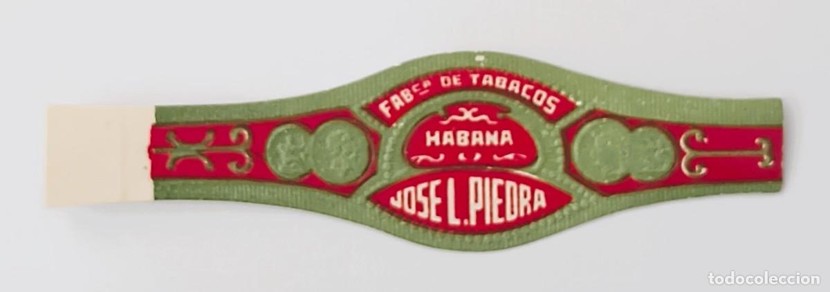 Altri oggetti di carta: Chinchal, Cigar Band, Antigua Vitola de Coleccion, JOSE L. PIEDRA - LINEAS VERDES, A564