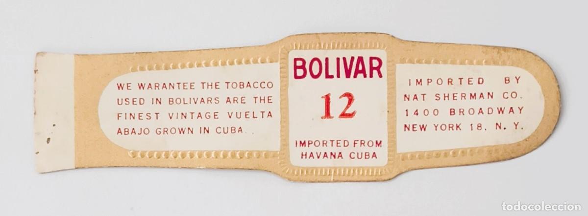Otros Art&iacute;culos de Coleccionismo en Papel: Chinchal, Cigar Band, Antigua Vitola de Coleccion, BOLIVAR - 12, A574