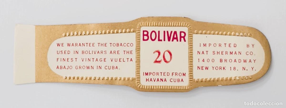 Otros Art&iacute;culos de Coleccionismo en Papel: Chinchal, Cigar Band, Antigua Vitola de Coleccion, BOLIVAR - 220, A576