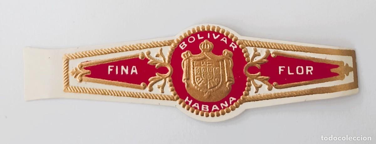 Otros Art&iacute;culos de Coleccionismo en Papel: Chinchal, Cigar Band, Antigua Vitola de Coleccion, BOLIVAR (ESCUDO), A582