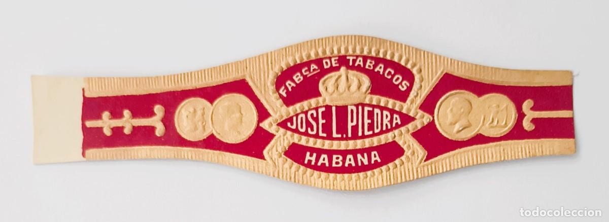 Otros Art&iacute;culos de Coleccionismo en Papel: Chinchal, Cigar Band, Antigua Vitola de Coleccion, JOSE L. PIEDRA - HABANA, A583