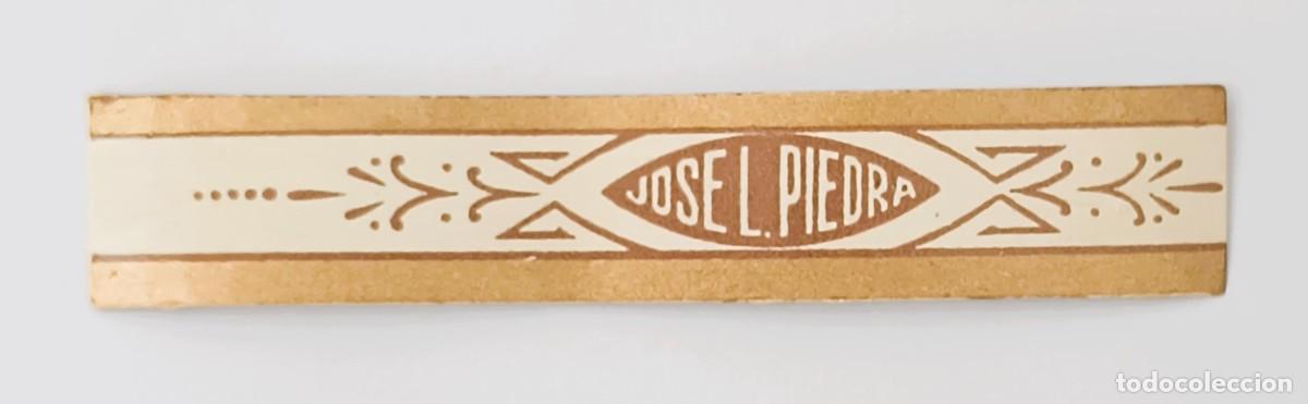 Otros Art&iacute;culos de Coleccionismo en Papel: Chinchal, Cigar Band, Antigua Vitola de Coleccion, JOSE L. PIEDRA (CENTRO MARRON), A590