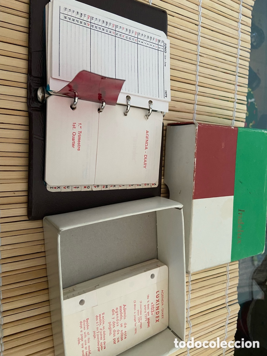 Otros Art&iacute;culos de Coleccionismo en Papel: Mini agenda y diario 1979
