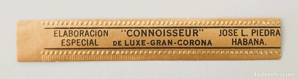 Otros Art&iacute;culos de Coleccionismo en Papel: Chinchal, Cigar Band, Antigua Vitola de Coleccion, JOSE L. PIEDRA (CONNOISSSEUR), A594