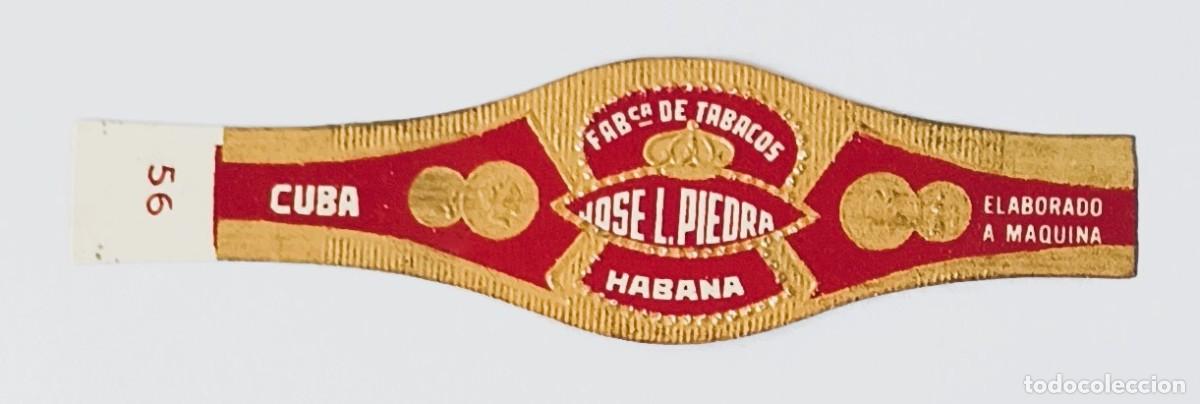 Otros Art&iacute;culos de Coleccionismo en Papel: Chinchal, Cigar Band, Antigua Vitola de Coleccion, JOSE L. PIEDRA 56 (A MAQUINA), A595