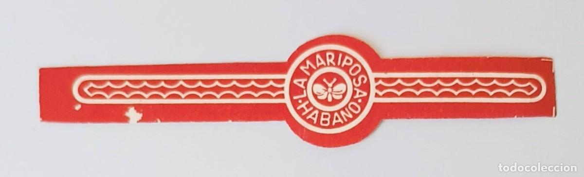 Otros Art&iacute;culos de Coleccionismo en Papel: Chinchal, Cigar Band, Antigua Vitola de Coleccion, LA MARIPOSA, A613