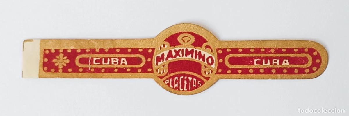 Otros Art&iacute;culos de Coleccionismo en Papel: Chinchal, Cigar Band, Antigua Vitola de Coleccion, MAXIMINO, A614