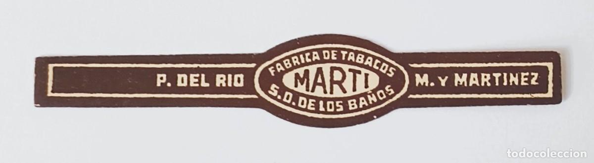 Otros Art&iacute;culos de Coleccionismo en Papel: Chinchal, Cigar Band, Antigua Vitola de Coleccion, MARTI (1), A617