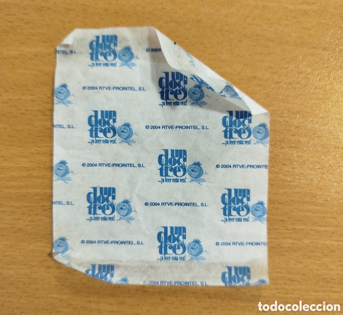 Otros Art&iacute;culos de Coleccionismo en Papel: 2004 RUPERTA UN DOS TRES RESPONDA OTRA VEZ ENVOLTORIO CHICLE CHICLES BUBBLE GUM VIDAL GOLOSINAS