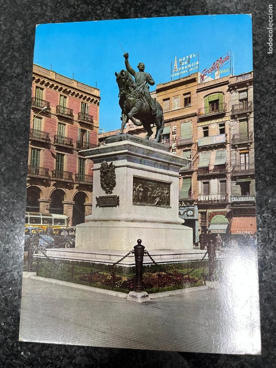 Otros Art&iacute;culos de Coleccionismo en Papel: postal plaza Prim Reus 15x22 ctms. Chinchilla Tarragona sin circular