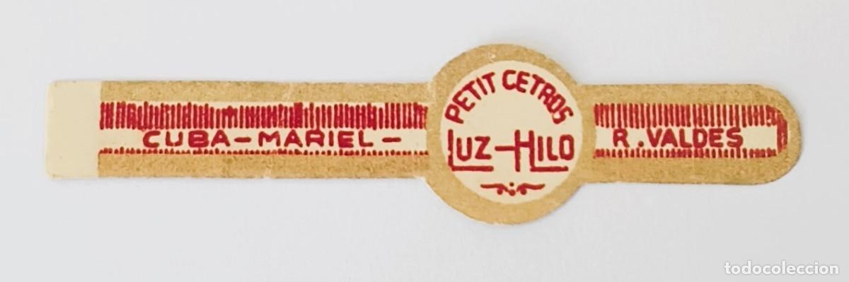 Otros Art&iacute;culos de Coleccionismo en Papel: Chinchal, Cigar Band, Antigua Vitola de Coleccion, PETIT CETROS LUZ-HILO, A630