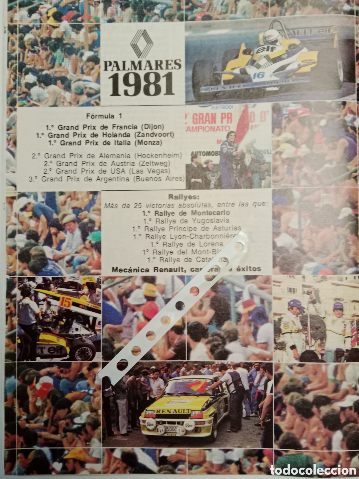 Otros Art&iacute;culos de Coleccionismo en Papel: Publicidad autom&oacute;vil Renault de 1981