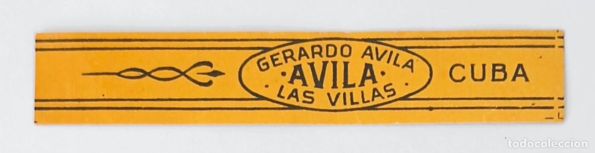 Otros Art&iacute;culos de Coleccionismo en Papel: Chinchal, Cigar Band, Antigua Vitola de Coleccion, AVILA, A649