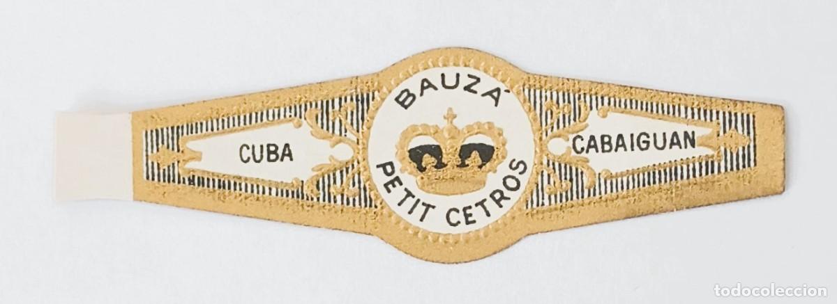 Otros Art&iacute;culos de Coleccionismo en Papel: Chinchal, Cigar Band, Antigua Vitola de Coleccion, BAUZA PETIT CETROS, A650